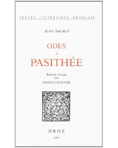 Odes a pasithee