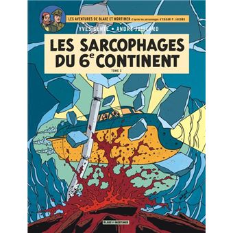 Album de Luxe Blake et Mortimer Les Sarcophages du 6e continent Tome 2 Gomb-R 