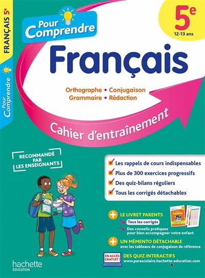 Pour comprendre le français 5ème