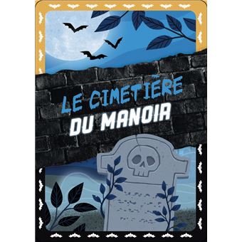 Manoir escape - boîte avec cartes et accessoires