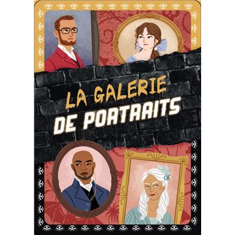 Manoir escape - boîte avec cartes et accessoires