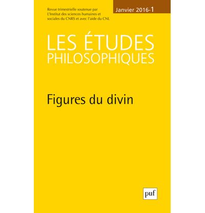 Études philosophiques 2016 -  Collectif - broché