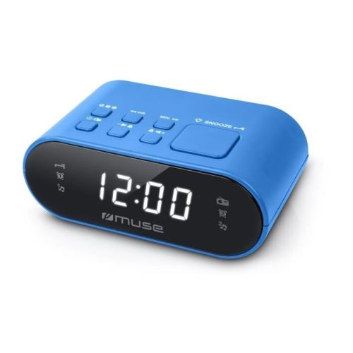 Muse M-10 Wekkerradio Blauw