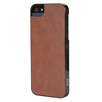 Coque Sena Ultra fine pour iPhone 5/5s, Camel et noir