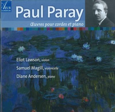 Oeuvres pour cordes et piano