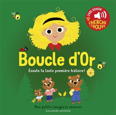 Boucle d'or, Livre sonore