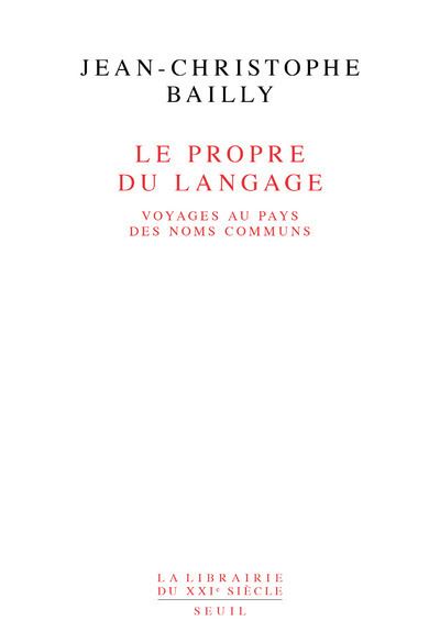 Propre du langage