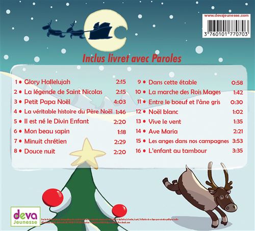 25 chansons de Noël pour les enfants