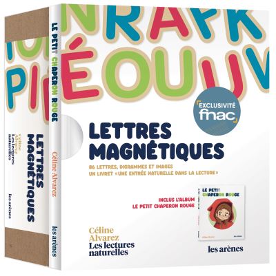 Coffret Lettres magnétiques Céline Alvarez Les Lectures naturelles :  Alvarez, Céline: : Livres