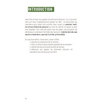 Premiers secours spécial vélo