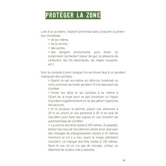 Premiers secours spécial vélo