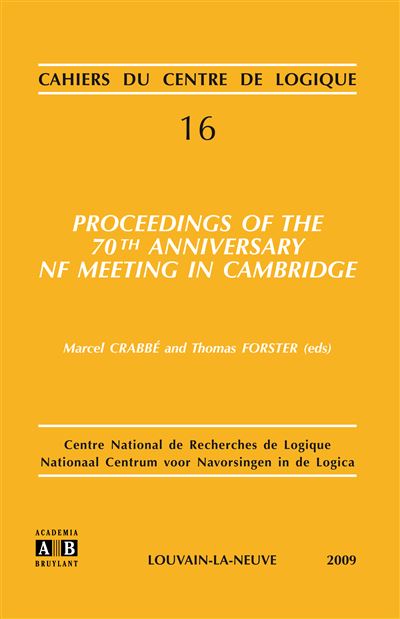 Proceedings of the 70th anniversary NF meeting in Cambridge
