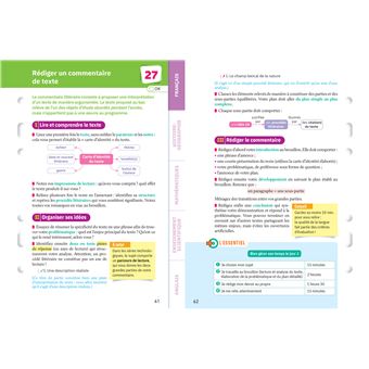 Fiches bac L'intégrale du tronc commun 1re générale Bac 2024 (toutes les matières)