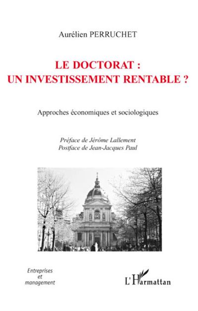 Le doctorat, un investissement rentable ?