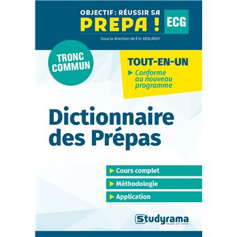 Dictionnaire des Prépas ECG