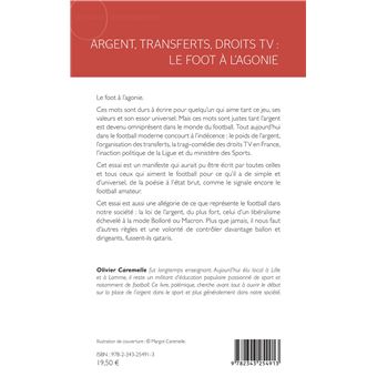 Argent, transferts, droits TV