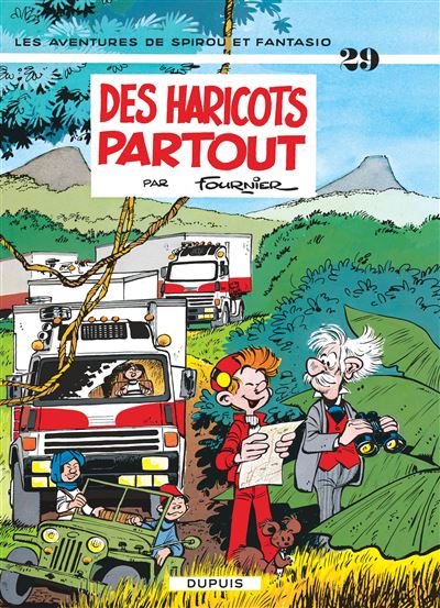 Spirou et Fantasio - Des haricots partout - Jean-Claude Fournier - cartonné