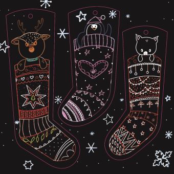 Cartes à gratter - Noël