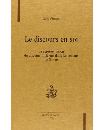 Le discour en soi:la representation du discour interieur