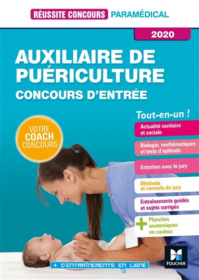 Réussite Concours Auxiliaire De Puériculture Entrée En Ifap 2020 Préparation Complète 0072