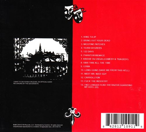 I Want To Die In New Orleans - $UICIDEBOY$ - CD album - Achat