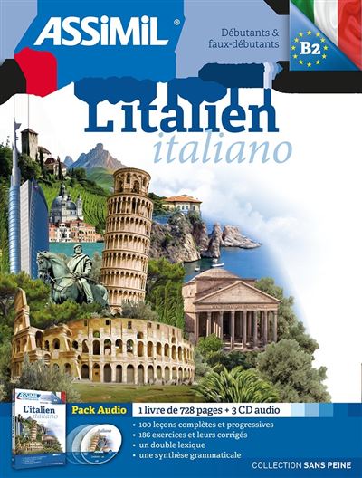 Pack Italien 2015 -  Collectif - Livre CD
