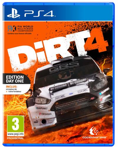 DiRT 4 Edition Day One Steelbook PS4
