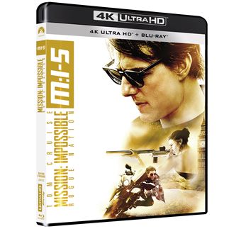 Mission : Impossible Les FilmsMission : Impossible Rogue Nation Blu-ray 4K Ultra HD