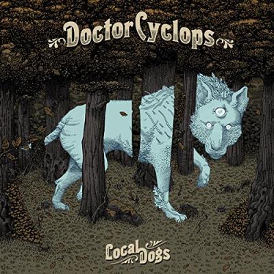 Local dogs/vinyle bleu transparent