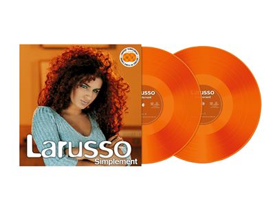 Simplement 25ème Anniversaire Vinyle Orange Transparent