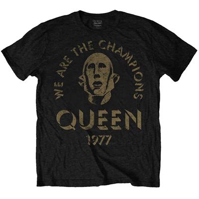T-Shirt We Are The Champions Noir