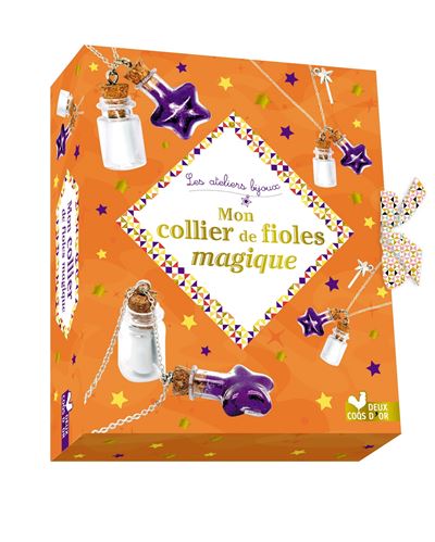 Mon collier avec petites fioles Mini coffret avec accessoires