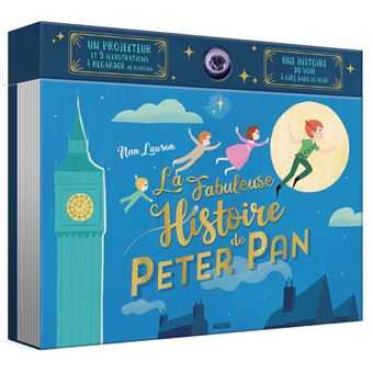 Livre projecteur - la fabuleuse histoire de peter pan