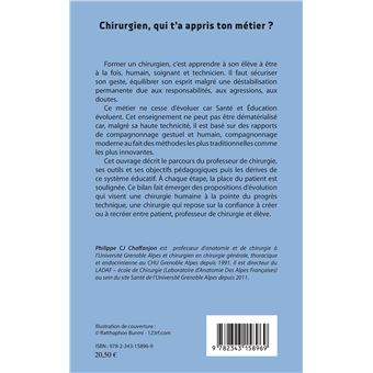 Chirurgien, qui t'a appris ton métier ?