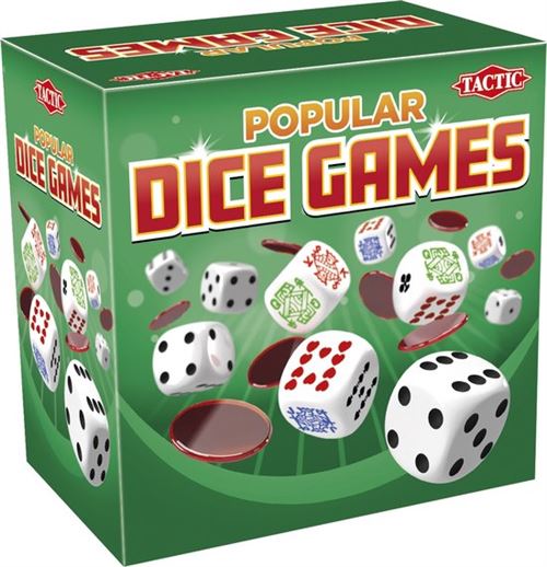Tactic jeu de dés Jeux de dés 12 x 12 cm 113-pièce