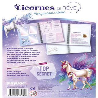 Licornes de rêve - Journal intime