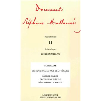 Documents Stéphane Mallarmé - Nouvelle série II