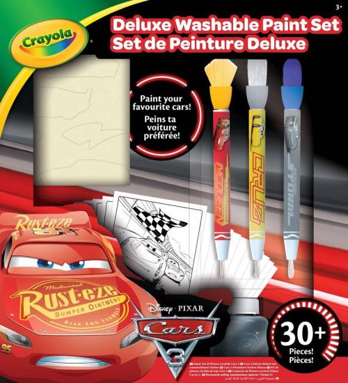 Kit de peinture Crayola Deluxe Cars 3