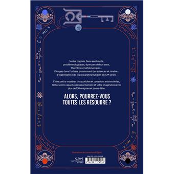 Le livre des énigmes Einstein