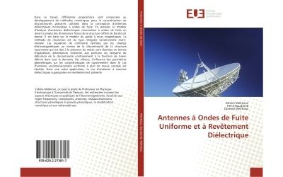 Antennes a ondes de fuite uniforme et a revetement dielectri