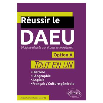 Daeu Anglais Pdf PDF Cours,Exercices ,Examens