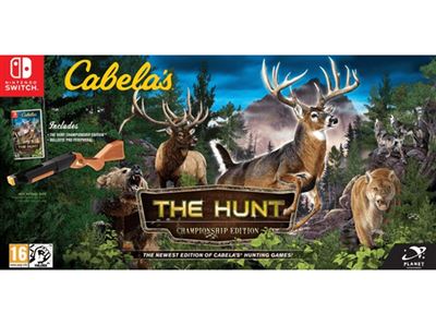 Cabela's the hunt + Hunting rifle FR/NL SWITCH
