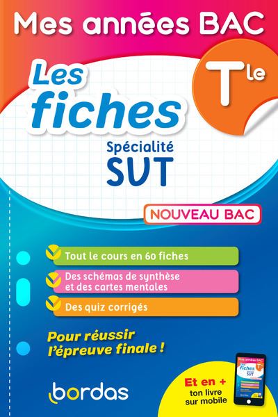 Mes années Bac - Les fiches SVT Tle -  Collectif - broché