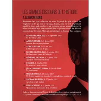 Les grands discours de l'histoire