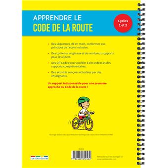 Apprendre le Code de la route cycles 1 et 2