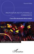 Proposition institutionnelle communiste