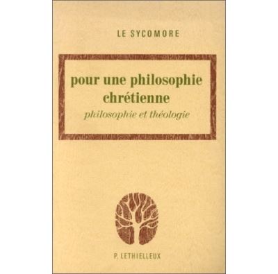 Pour une philosophie chretienn