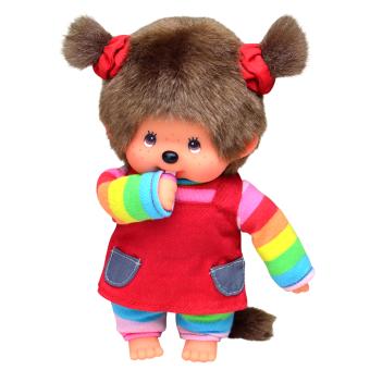 HXNH Jambières Vintage Arc-en-Ciel En Peluche Pour Femme - Chaudes Et Confortables, Taille M