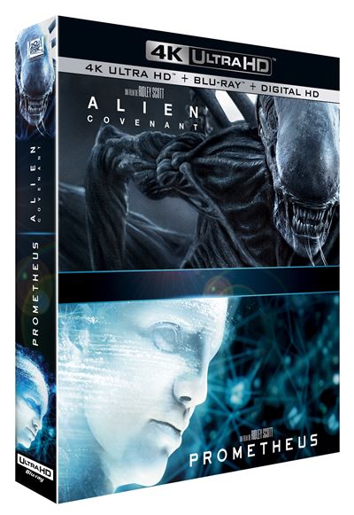 Alien : Covenant, Prometheus Exclusivité Fnac Blu-ray 4K
