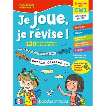 Je joue, je révise - Je rentre en CM1